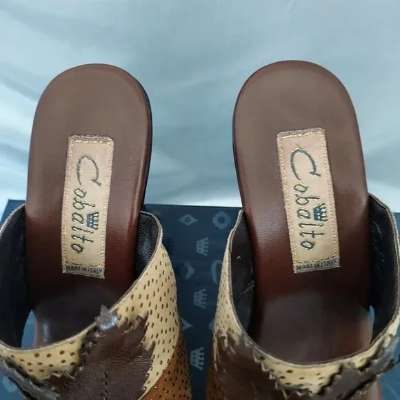 Cobalto Italian Sandals - Picture 5 of 8